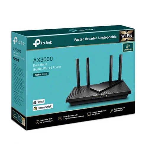 AX55 Dual Band Gigabit Wi-Fi 6 Router