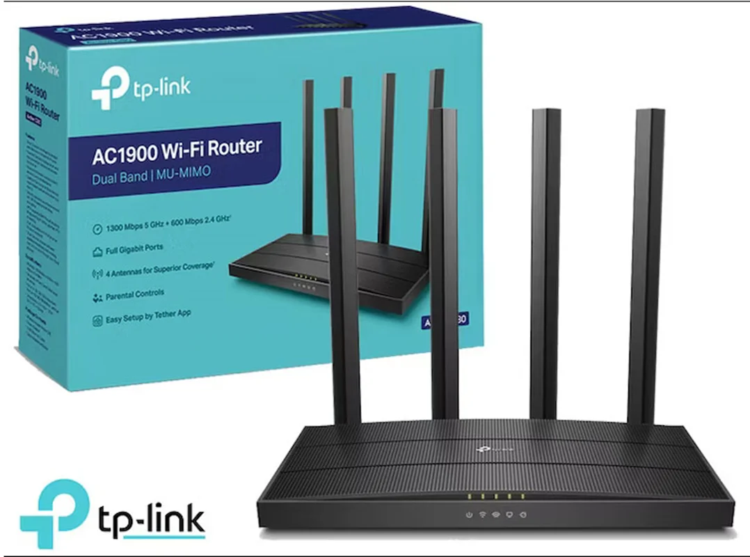 TP-Link Router Archer C80 AC1900 Wireless Dual Band 5 GHz 2,4 GHz